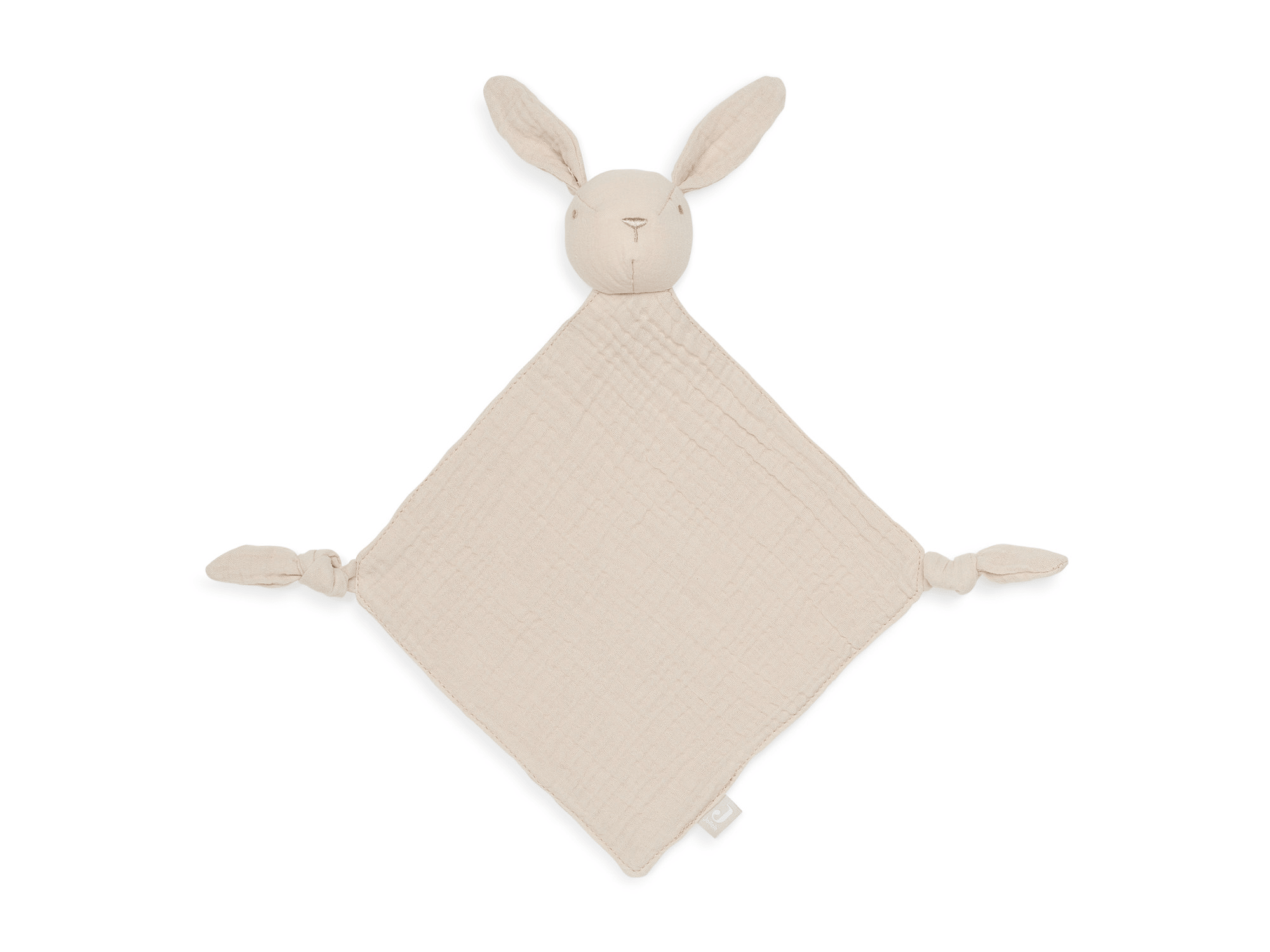 Schmusetuch Bunny Ears Nougat jollein Beige 2000581339306 1