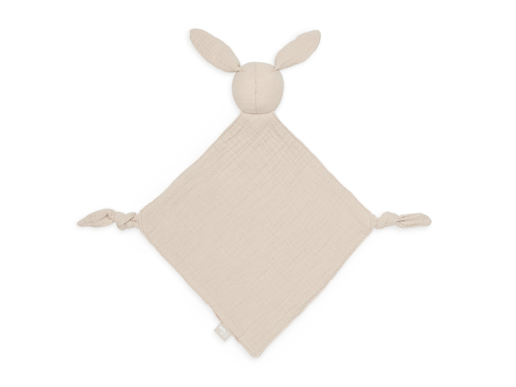 Schmusetuch Bunny Ears Nougat jollein Beige 2000581339306 2