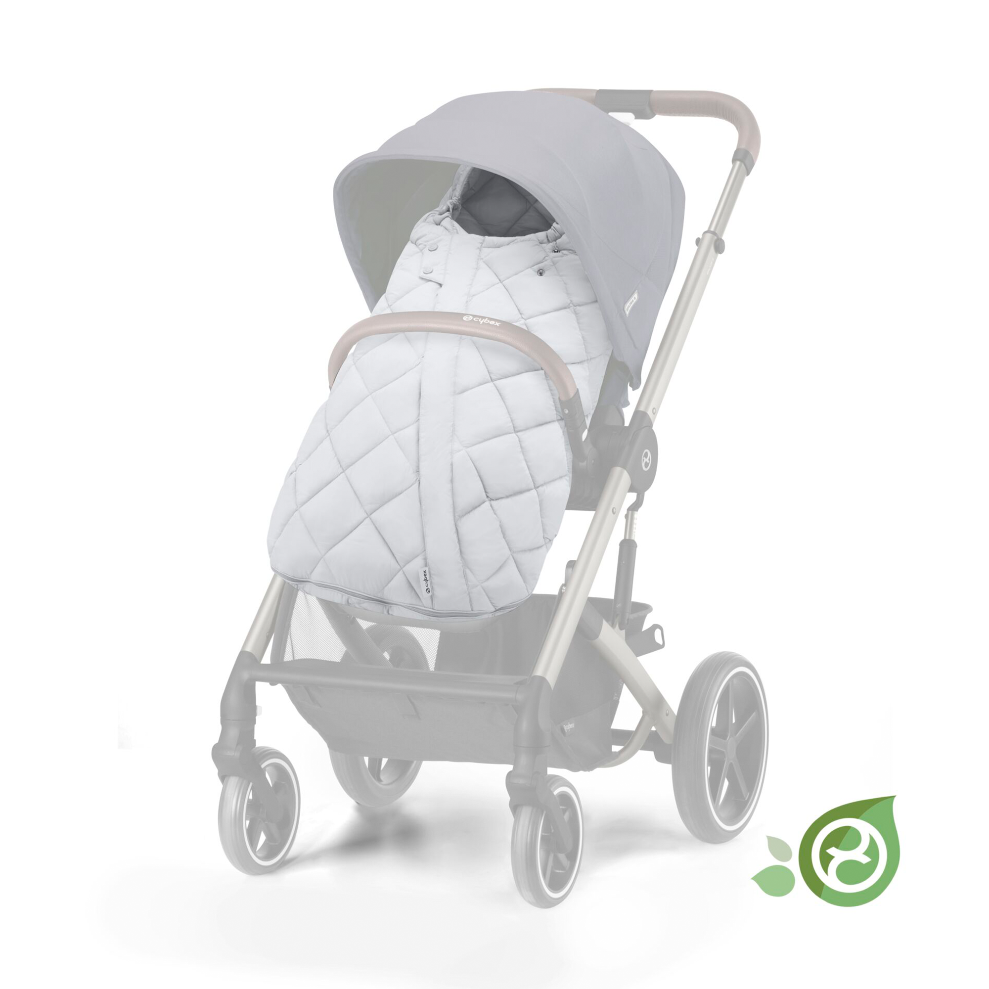 Fußsack Snogga 2 Lava Grey cybex Grau 2000583940906 2