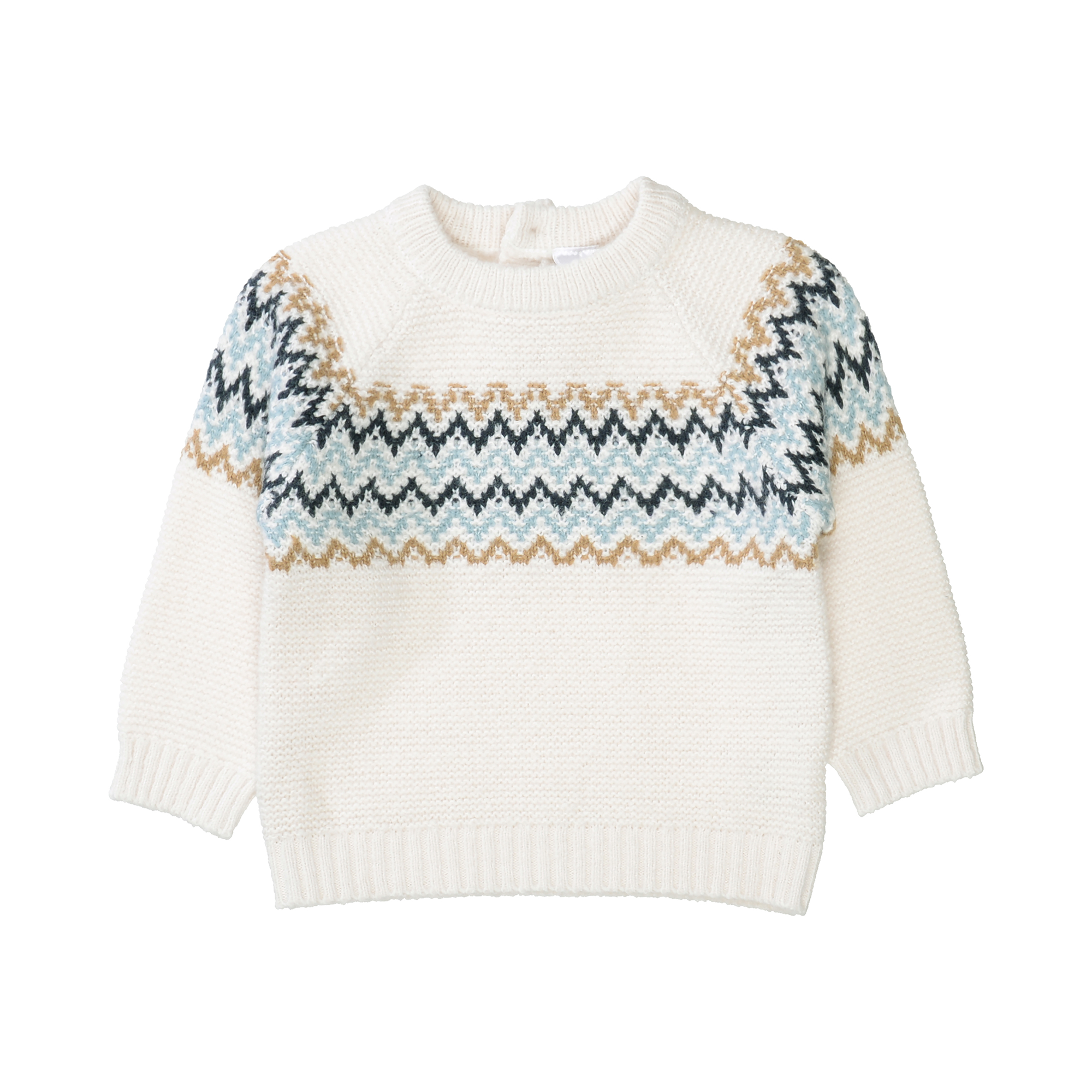 Strickpullover Norweger LITTLE ONE Beige Beige M2000587089106 1