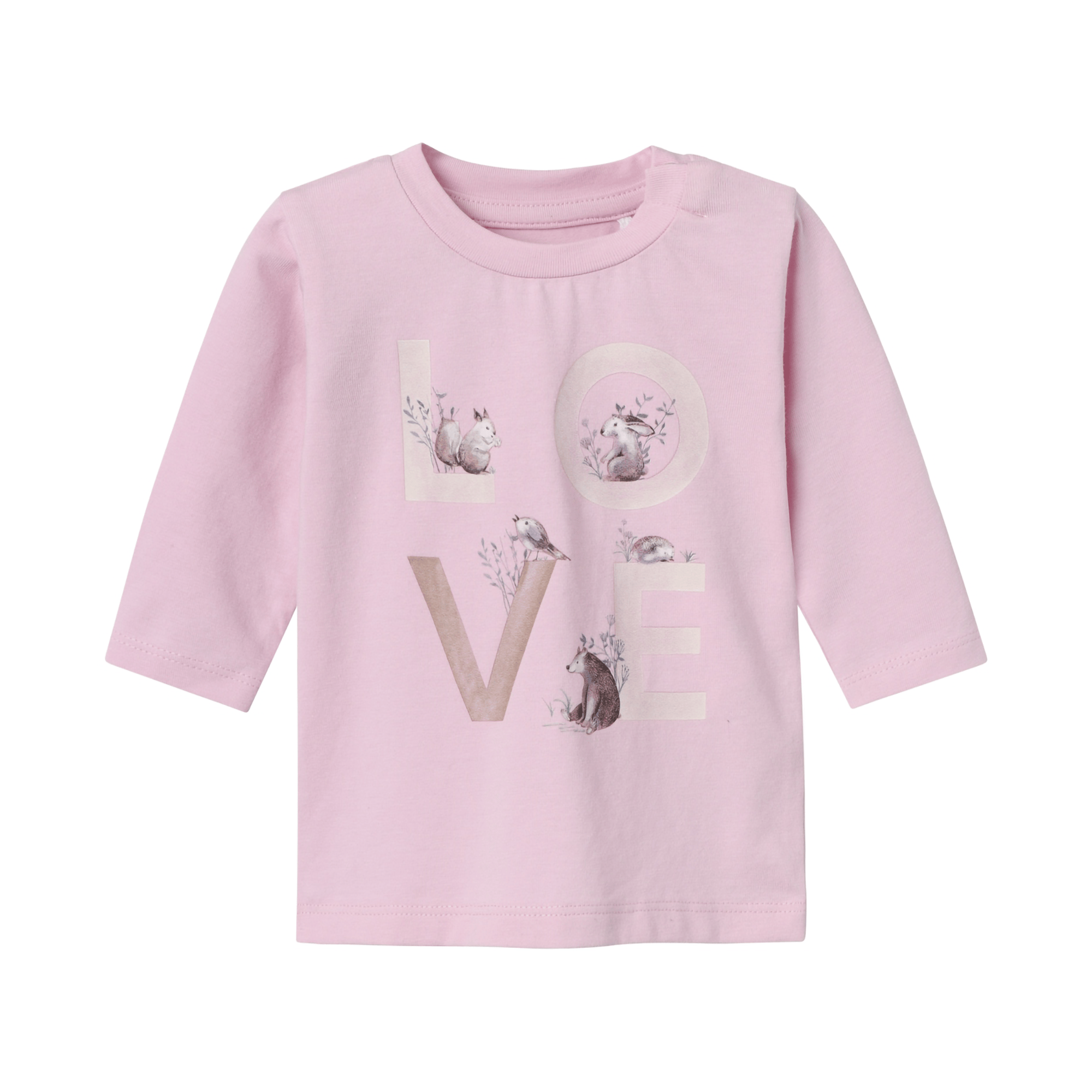 Langarmshirt Love name it Rosa M2000586755200 1