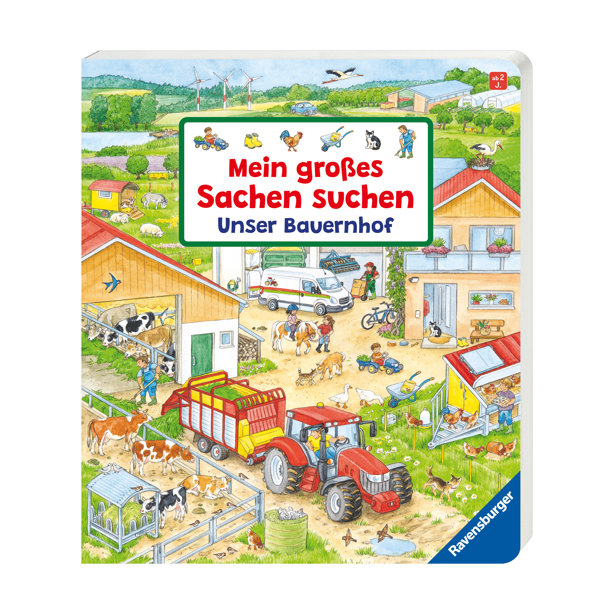 Mein großes Sachen suchen: Unser Bauernhof Ravensburger Mehrfarbig 2000584827404 1