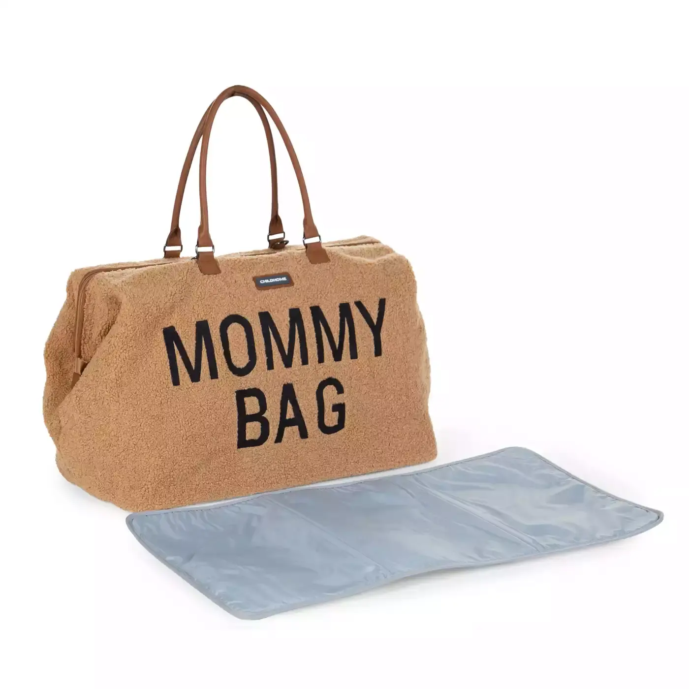 Mommy Bag Wickeltasche Teddy CHILDHOME Braun 2000580605051 1