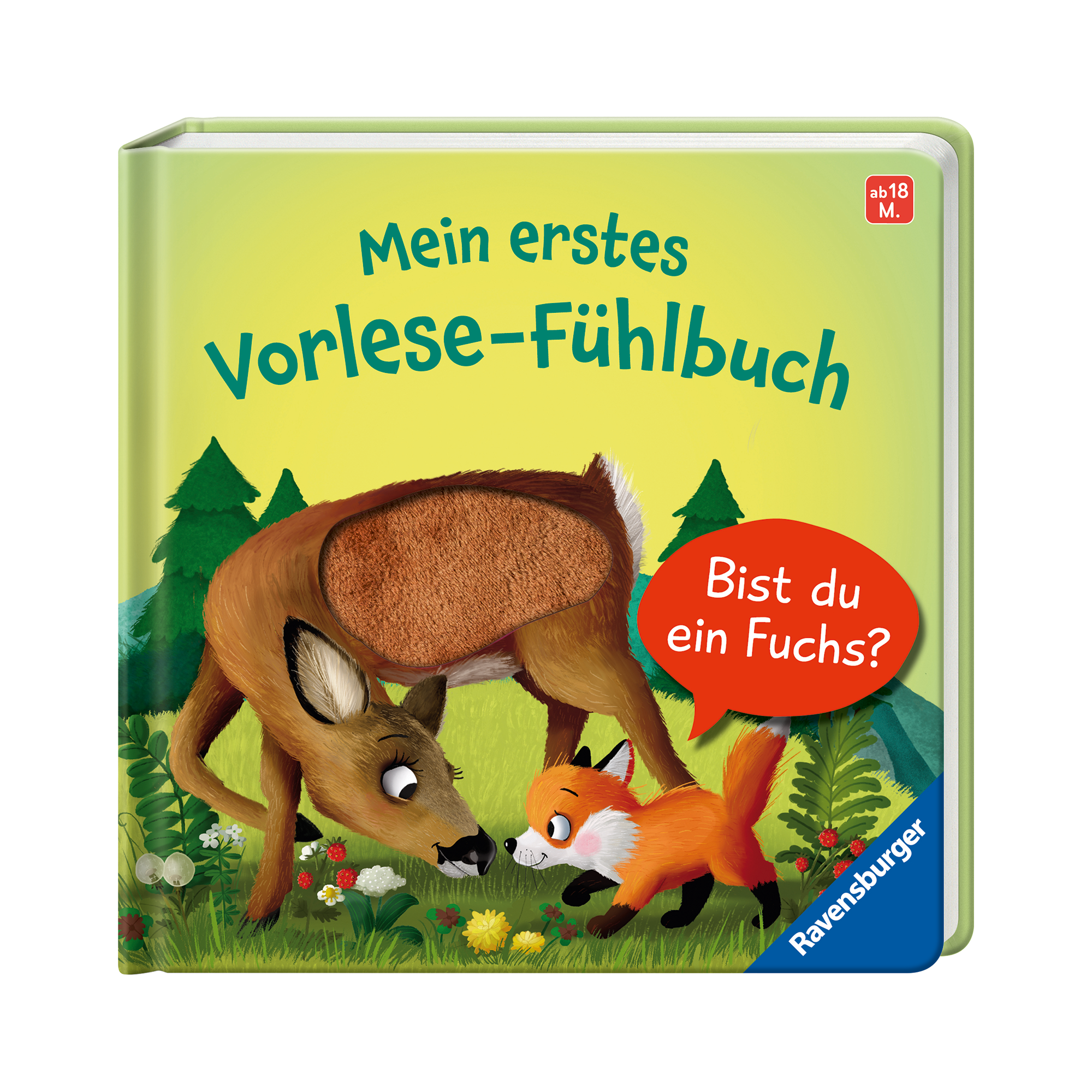 Mein erstes Vorlese-Fühlbuch: Bist du ein Fuchs? Ravensburger Mehrfarbig 2000584827206 1