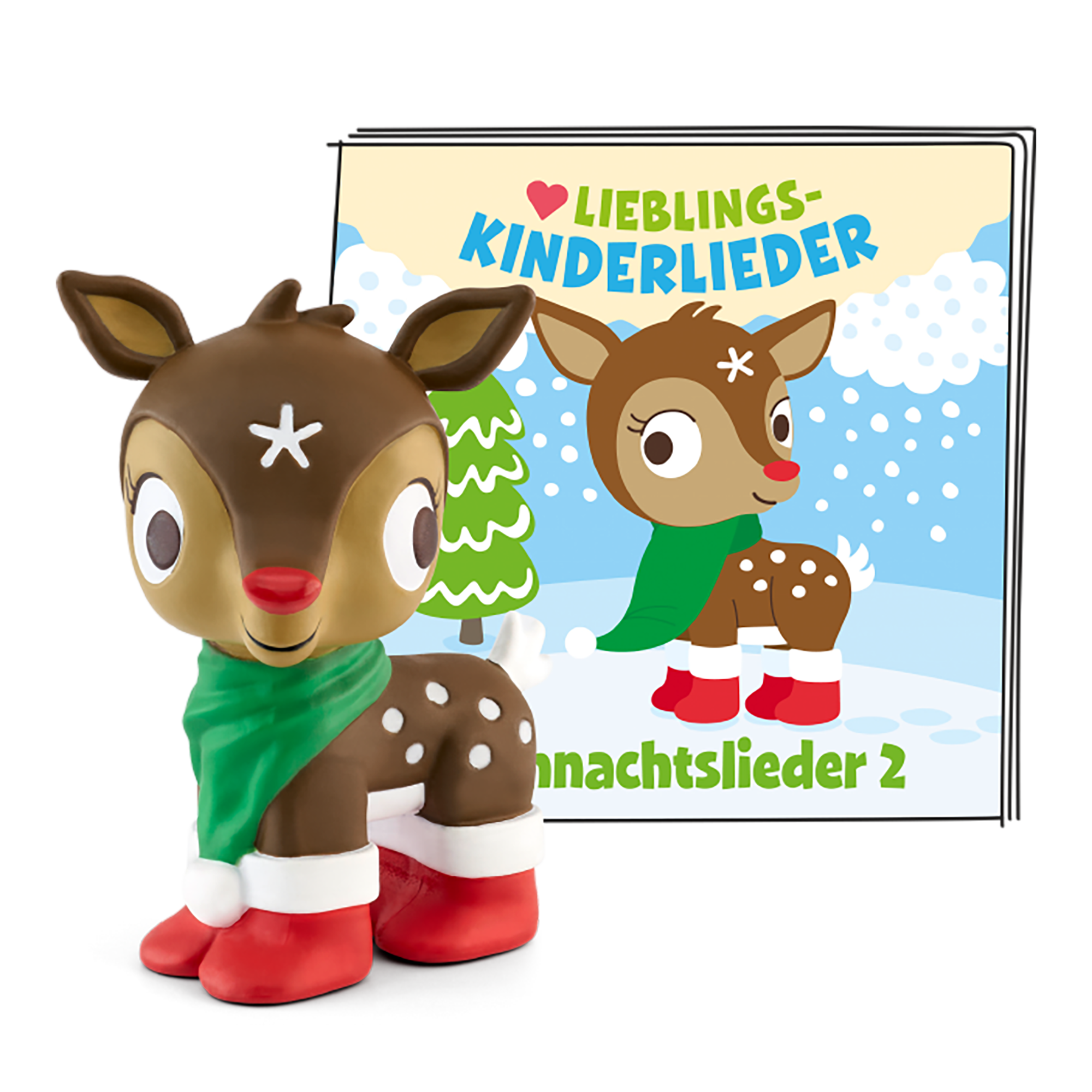 Lieblings-Kinderlieder - Weihnachtslieder 2 tonies Braun 2000583530305 1