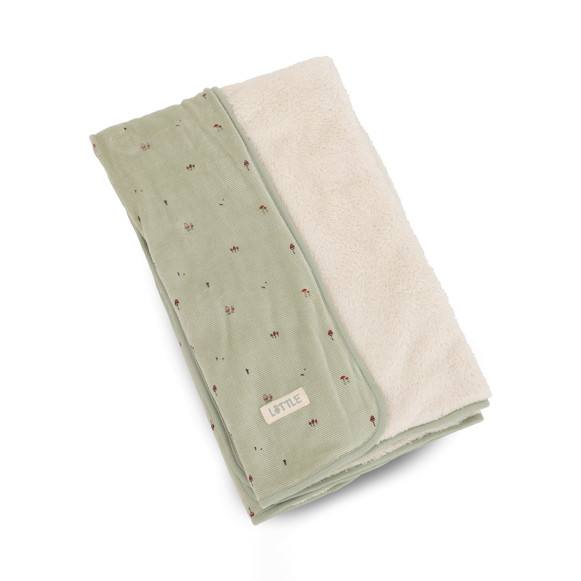 Softcord Kuscheldecke Sage Green LITTLE Grün 2000587425607 2