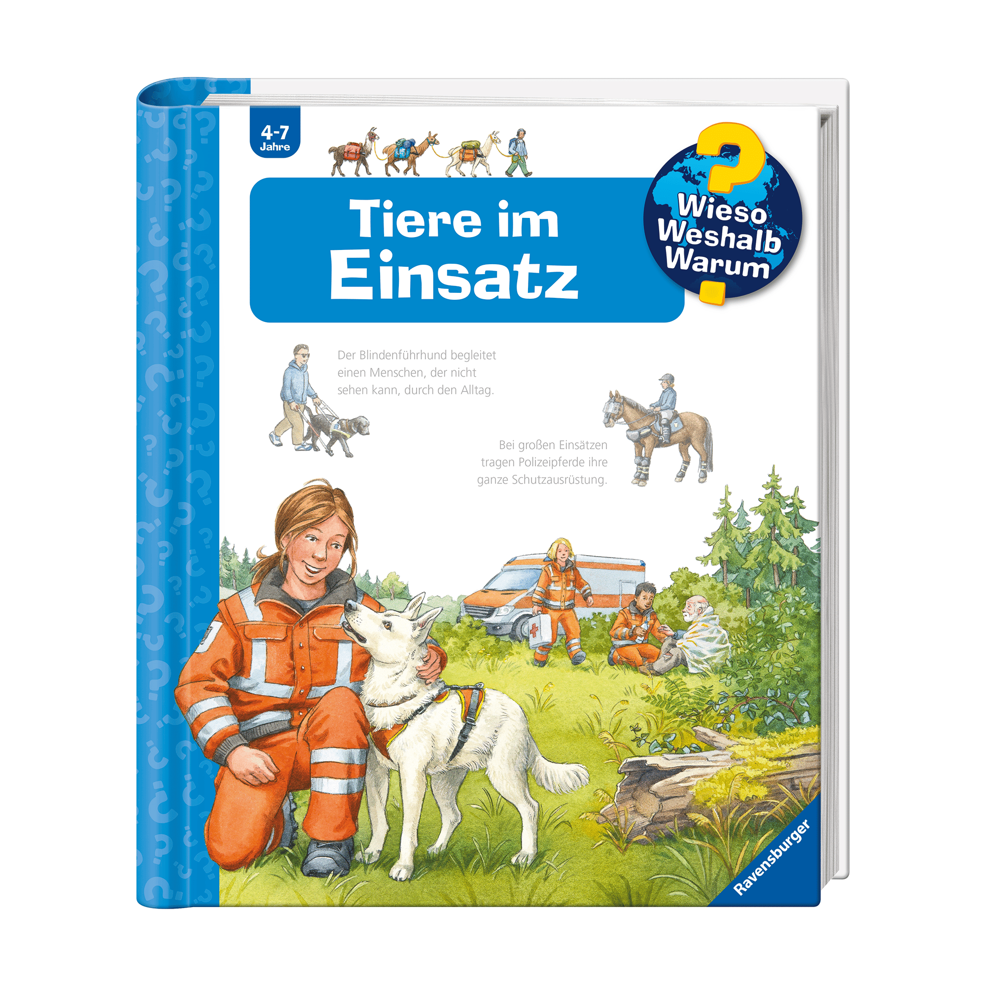 Wieso? Weshalb? Warum? Band 16: Tiere im Einsatz Ravensburger mehrfarbig 2000581186108 1