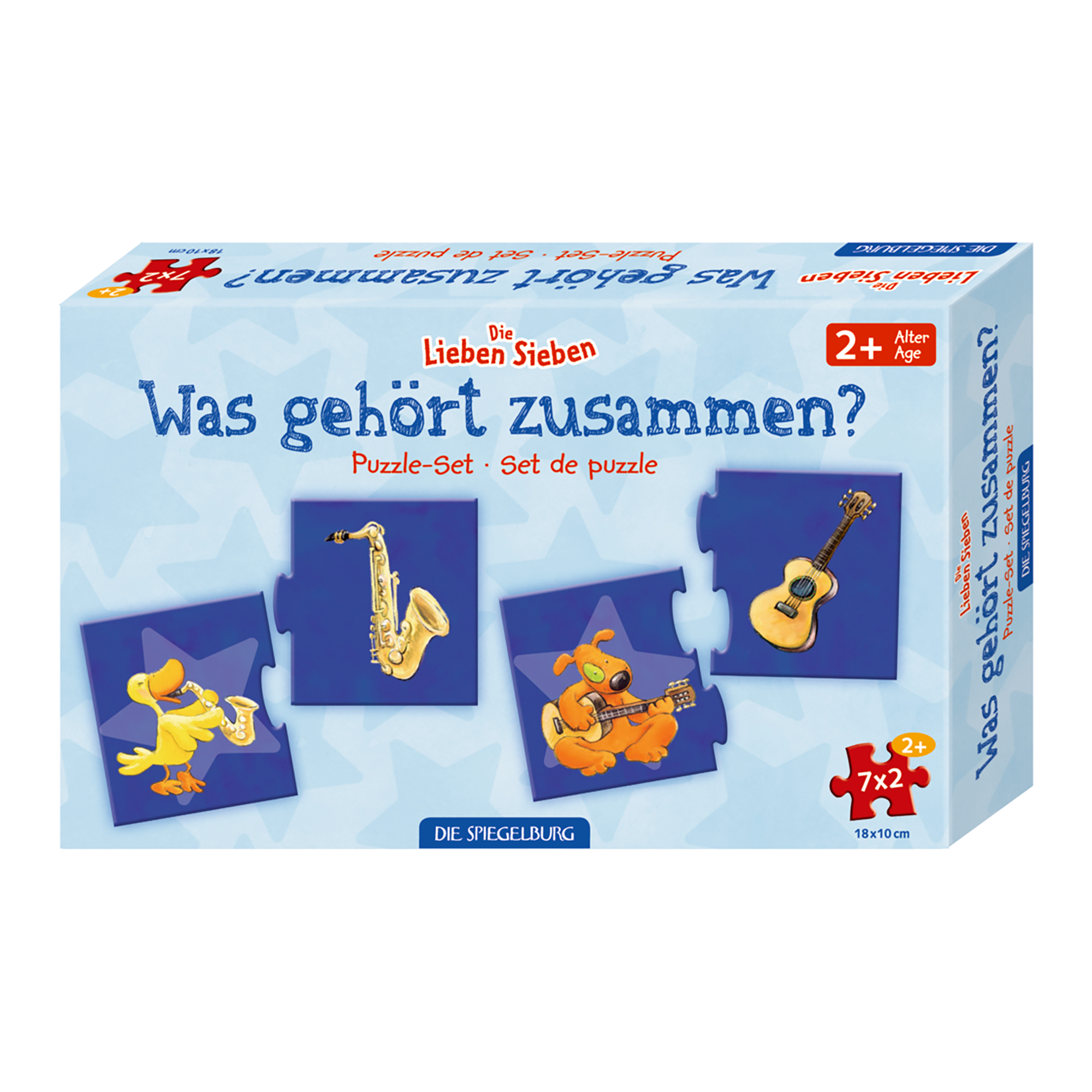 Puzzle-Set Die Lieben Sieben: Was gehört zusammen COPPENRATH mehrfarbig 2000579578601 1