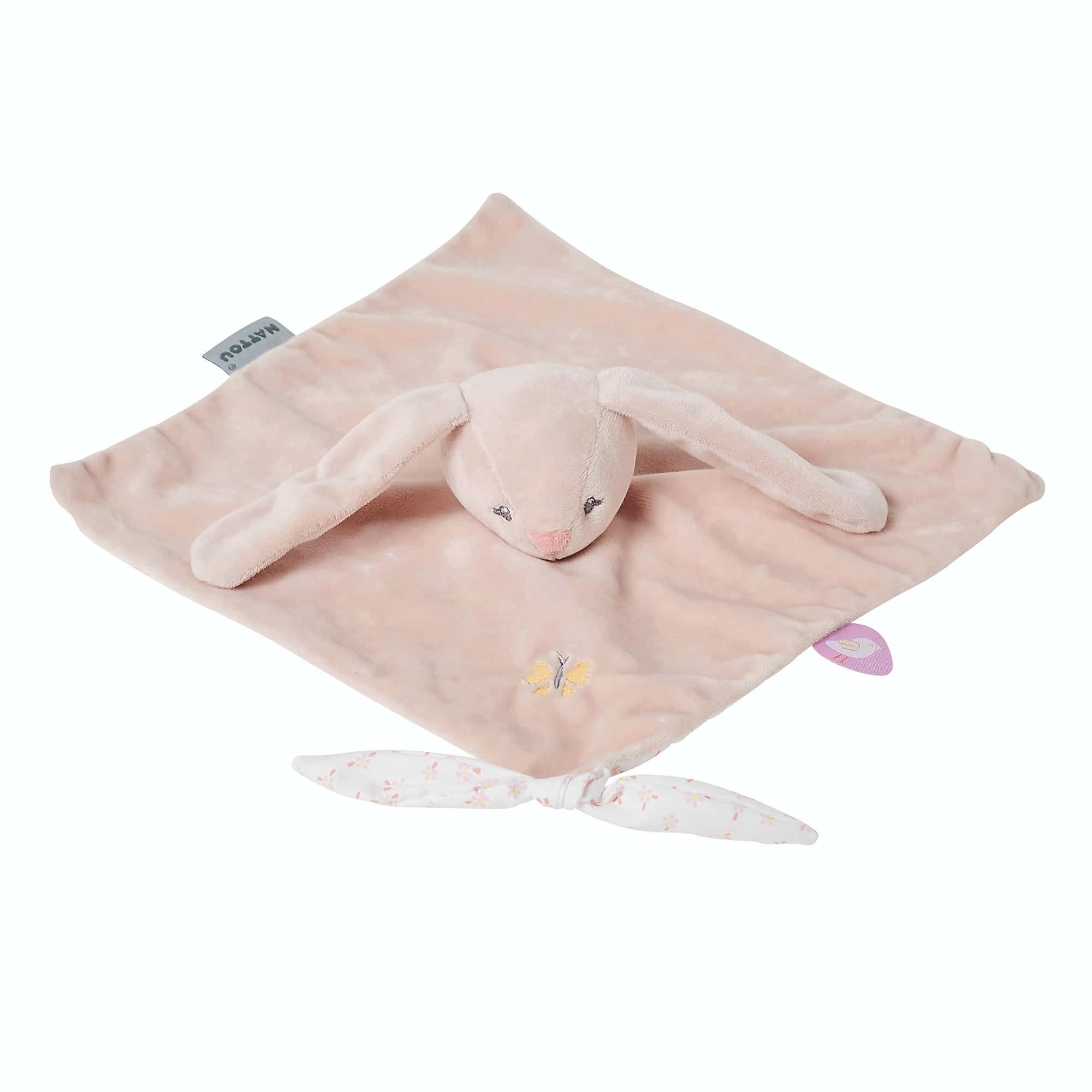 Schnuffeltuch Doudou Kaninchen Pomme Nattou Rosa 2000584771806 1