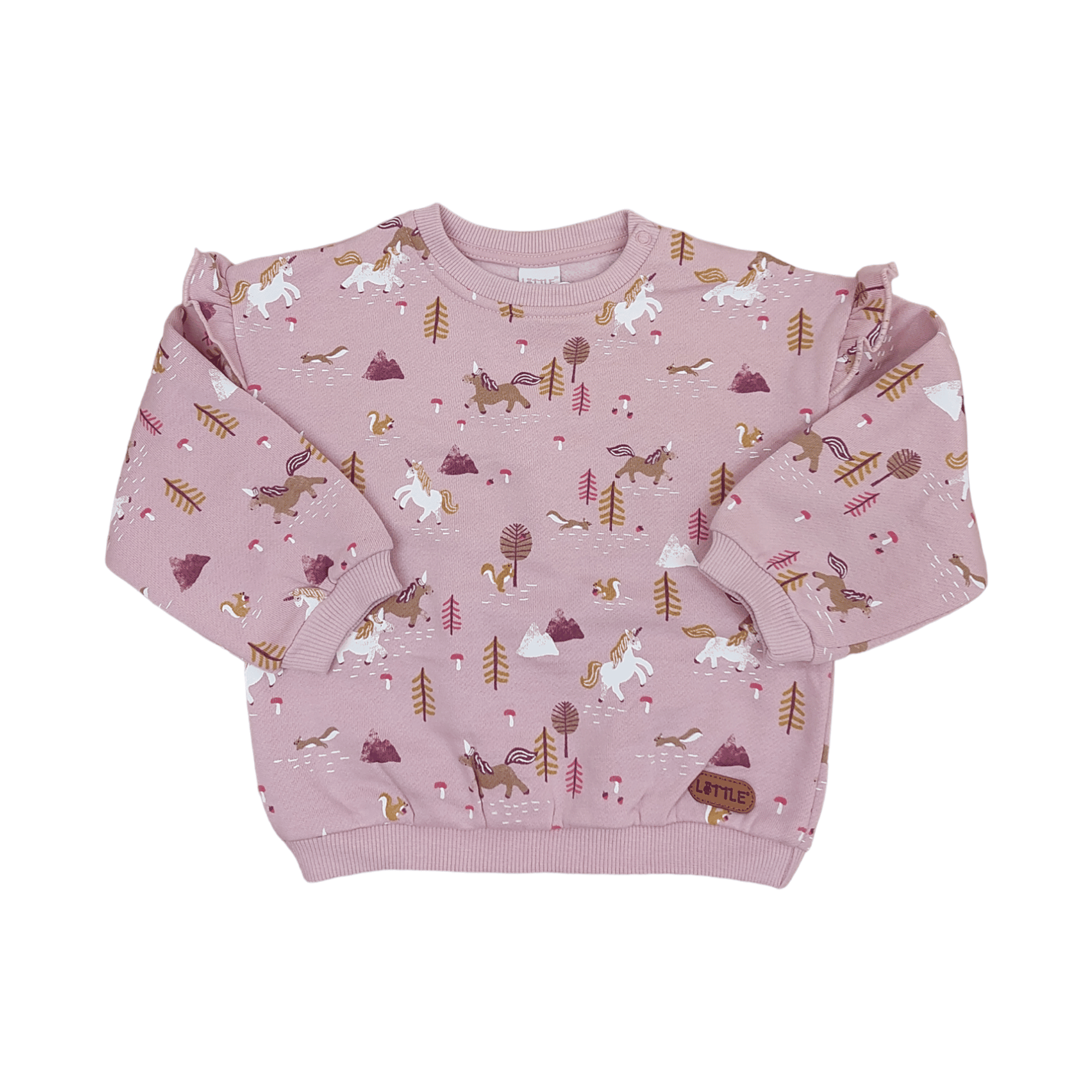 Sweatshirt Fantasy Forest LITTLE Rosa M2000586973406 1