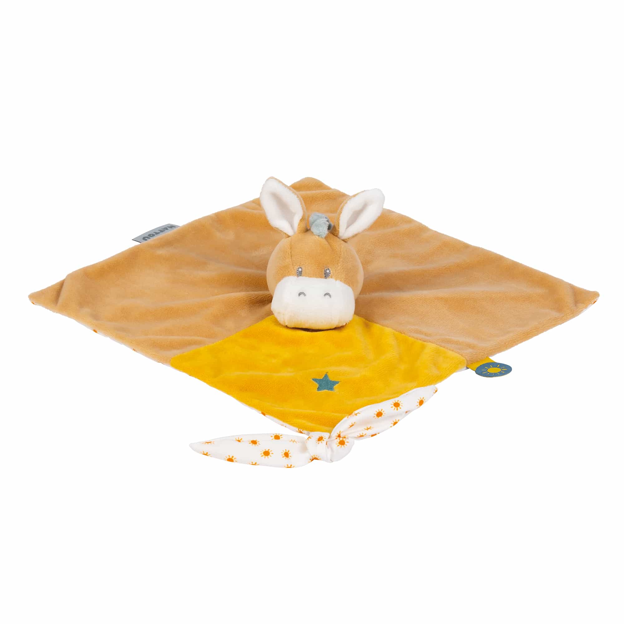 Schnuffeltuch Doudou Esel Leo Nattou Beige 2000585919207 1