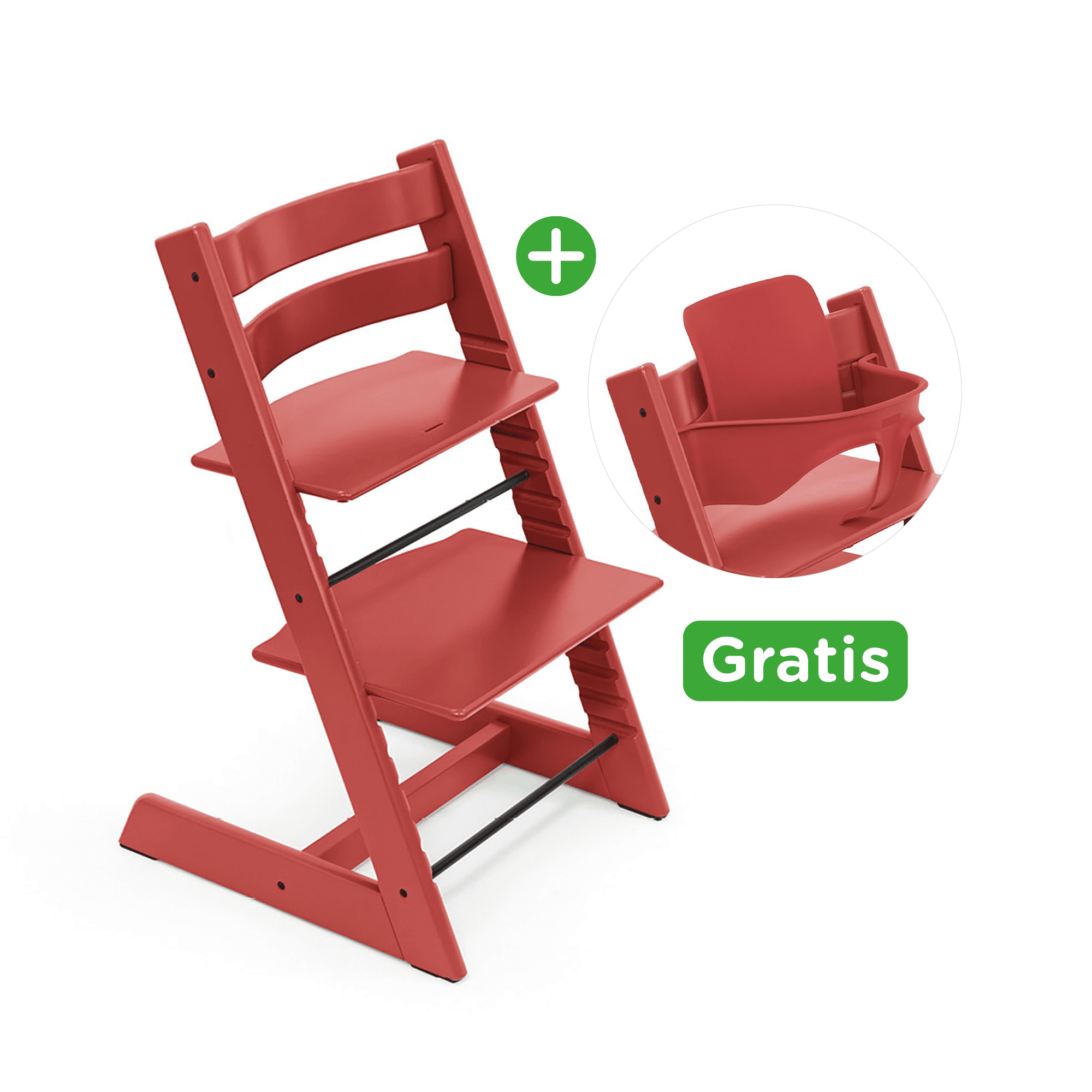 Tripp Trapp® Buche Warm Red STOKKE Rot 2000578900700 1