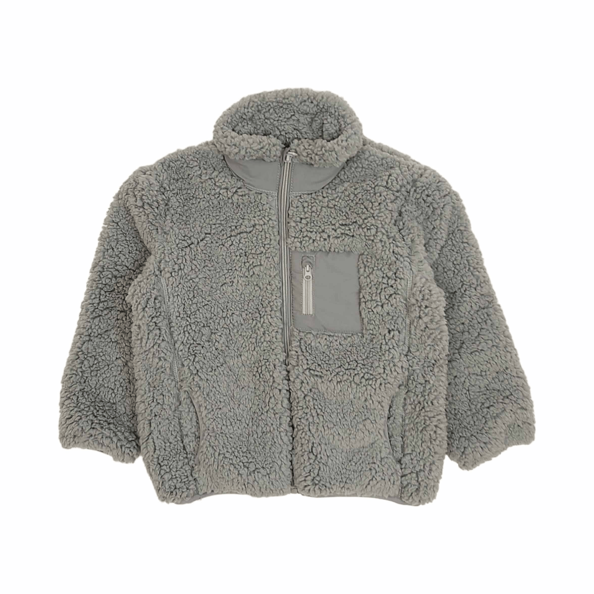 Teddyjacke LITTLE Grau Grau M2000586992209 1