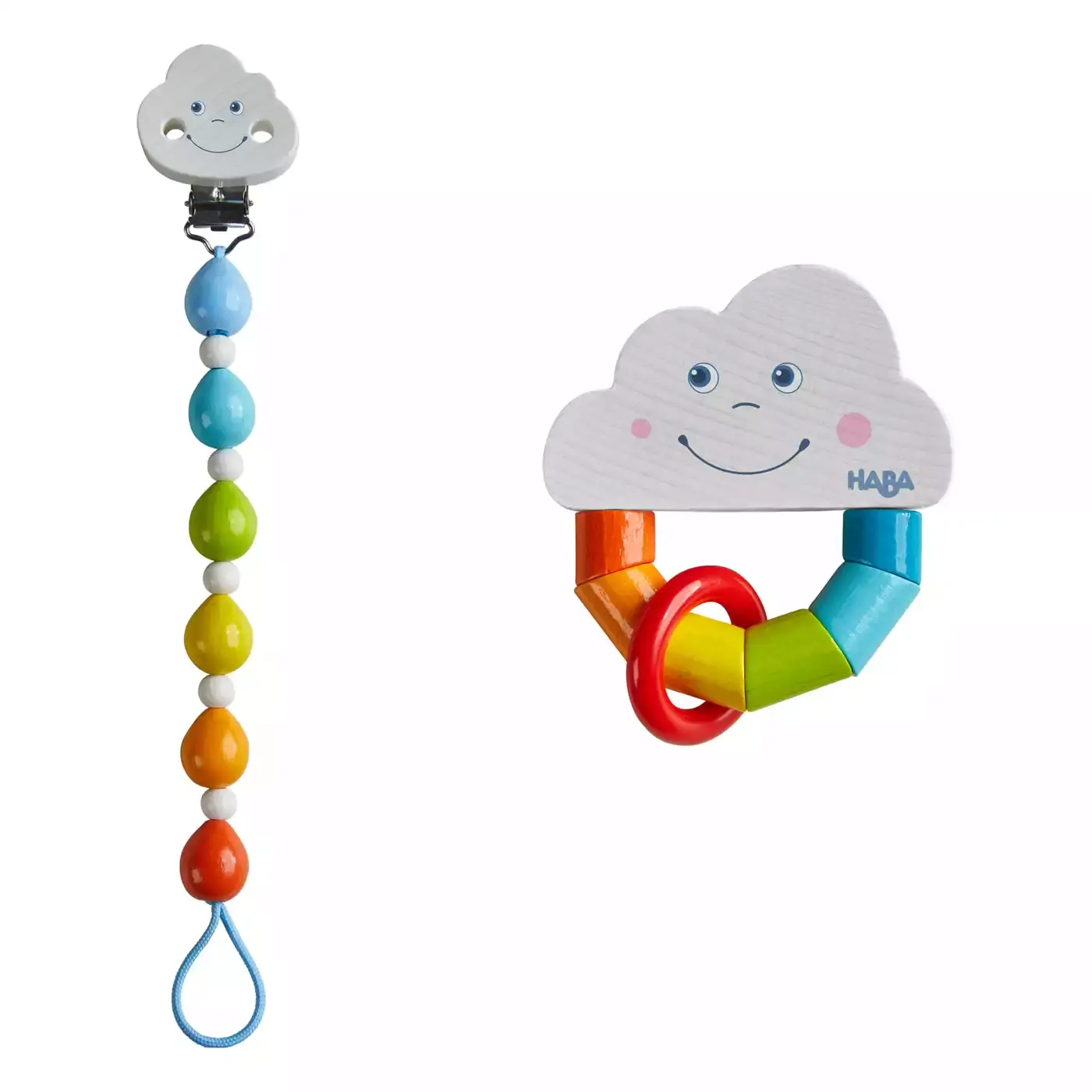 Babygeschenk-Set Regenbogenwelt HABA Mehrfarbig mehrfarbig 2000580416008 1