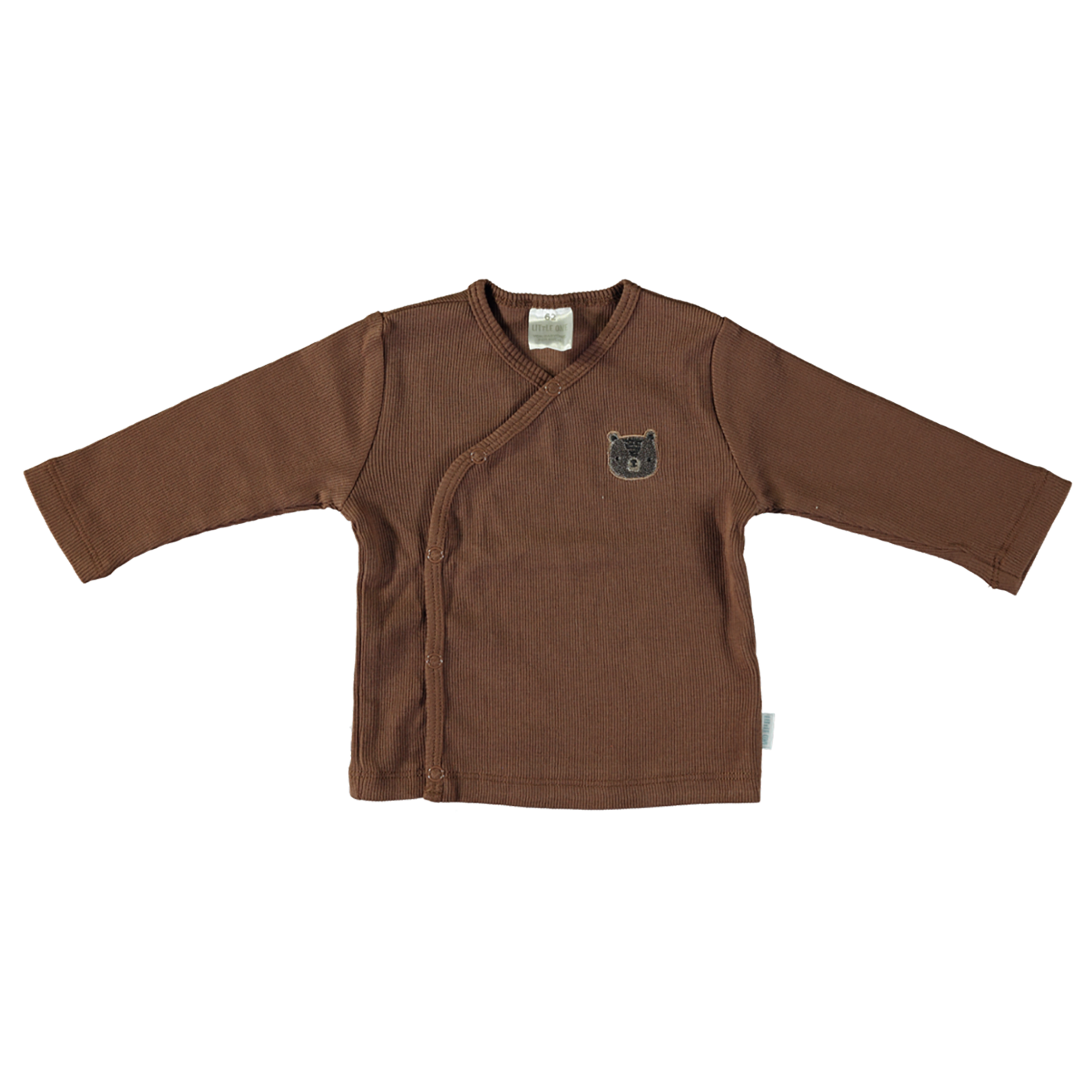 Wickelshirt Bär LITTLE ONE Braun Braun M2000587060105 1