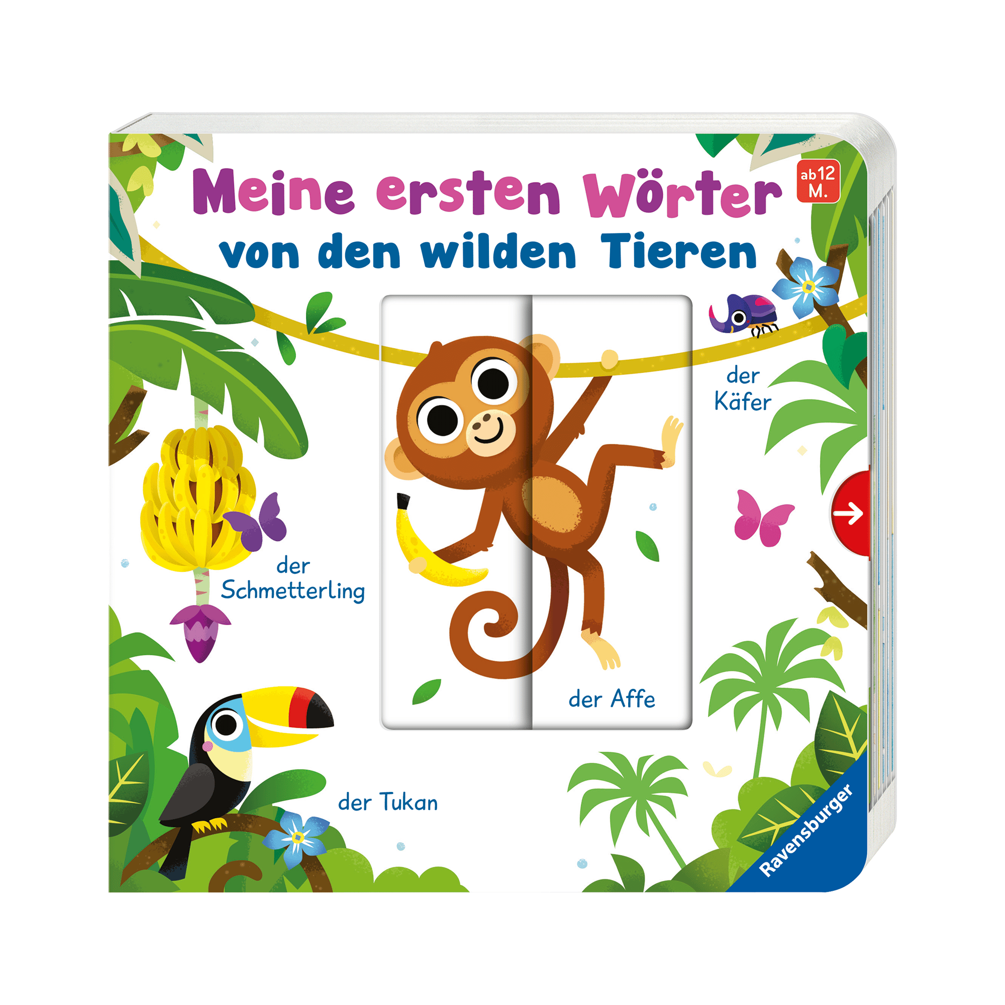 Meine ersten Wörter von den wilden Tieren Ravensburger mehrfarbig 2000582863800 1