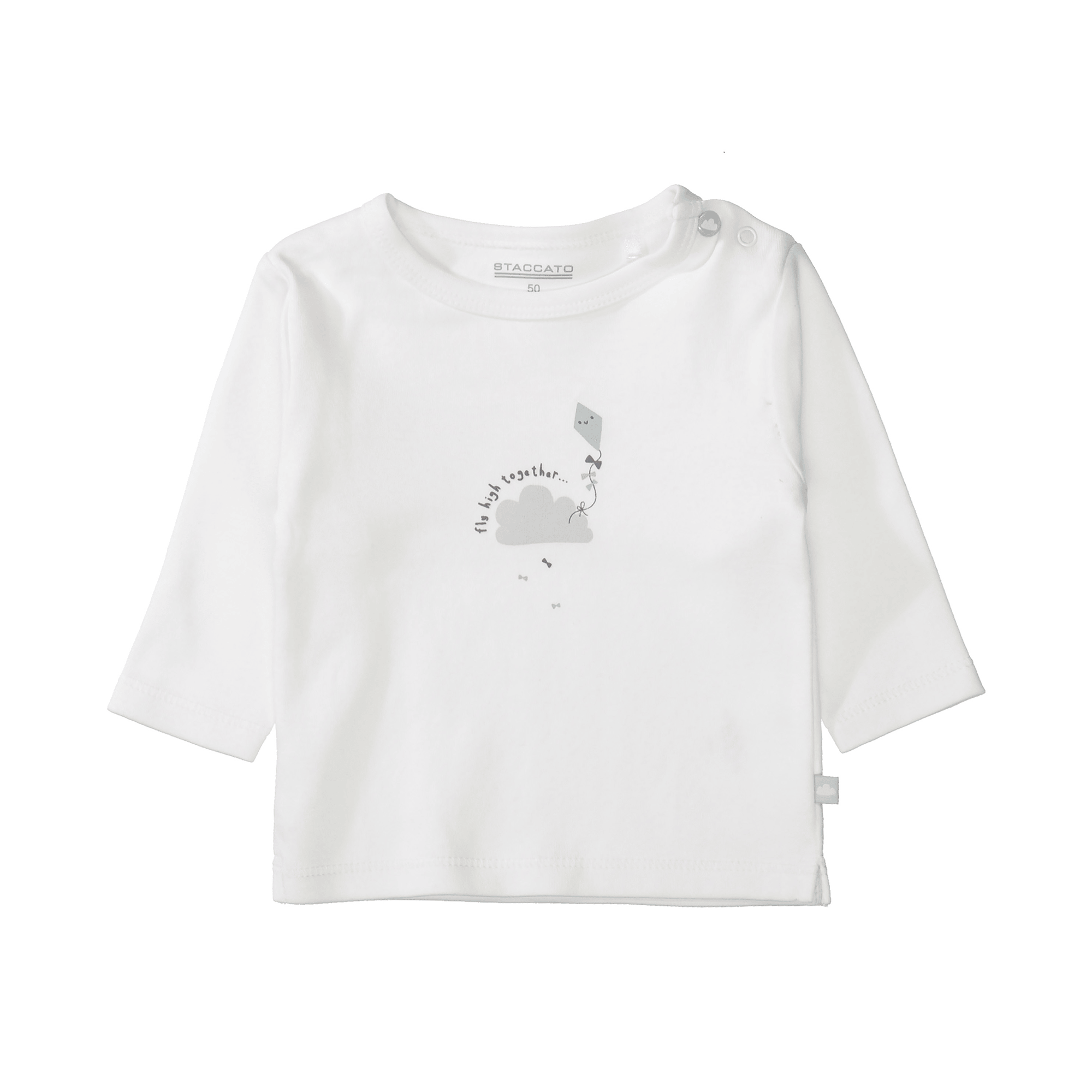 Langarmshirt Fly High Together STACCATO Weiß M2000586857201 1