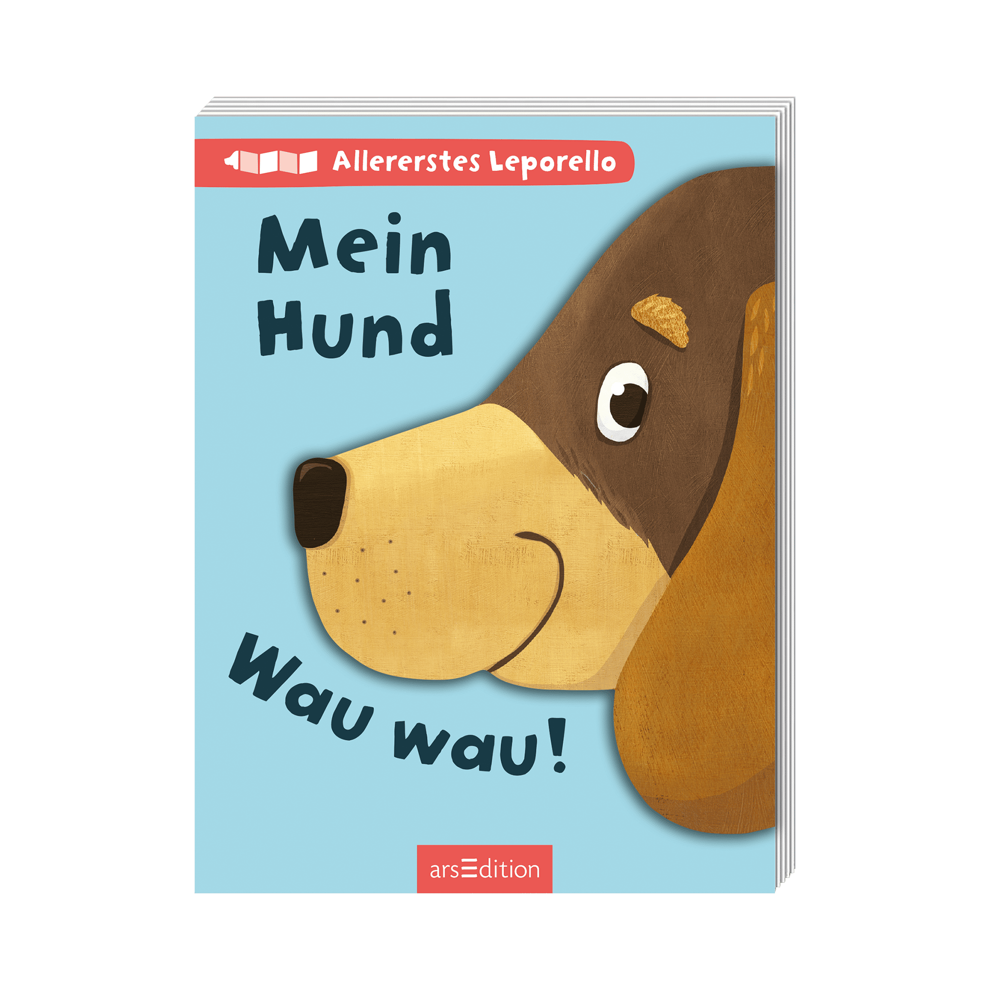 Allererstes Leporello - Mein Hund arsEdition Orange 2000584972708 1