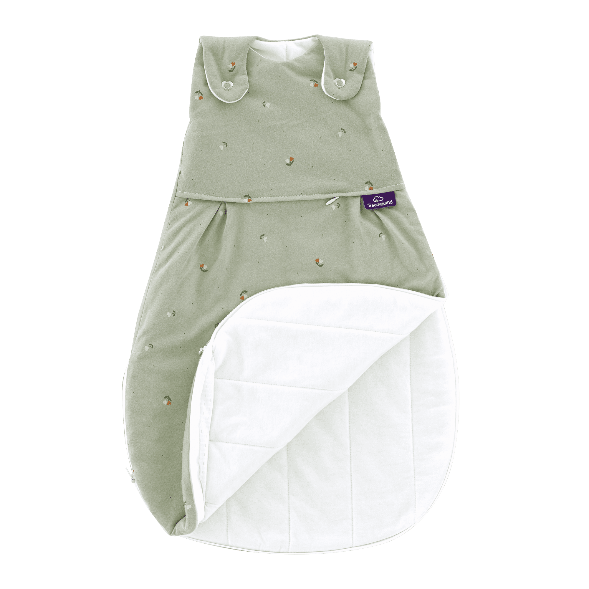 Schlafsack LIEBMICH Fiore Grün 50/56 Träumeland Grün 2000585510619 2