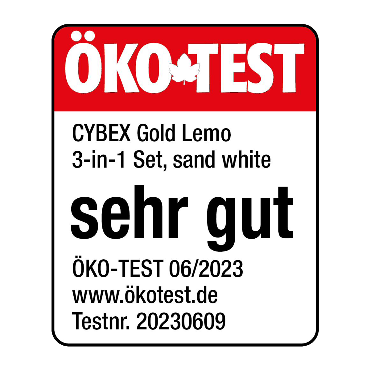 cybex GOLD Hochstuhl Lemo 3 in 1 Set Stunning Black 